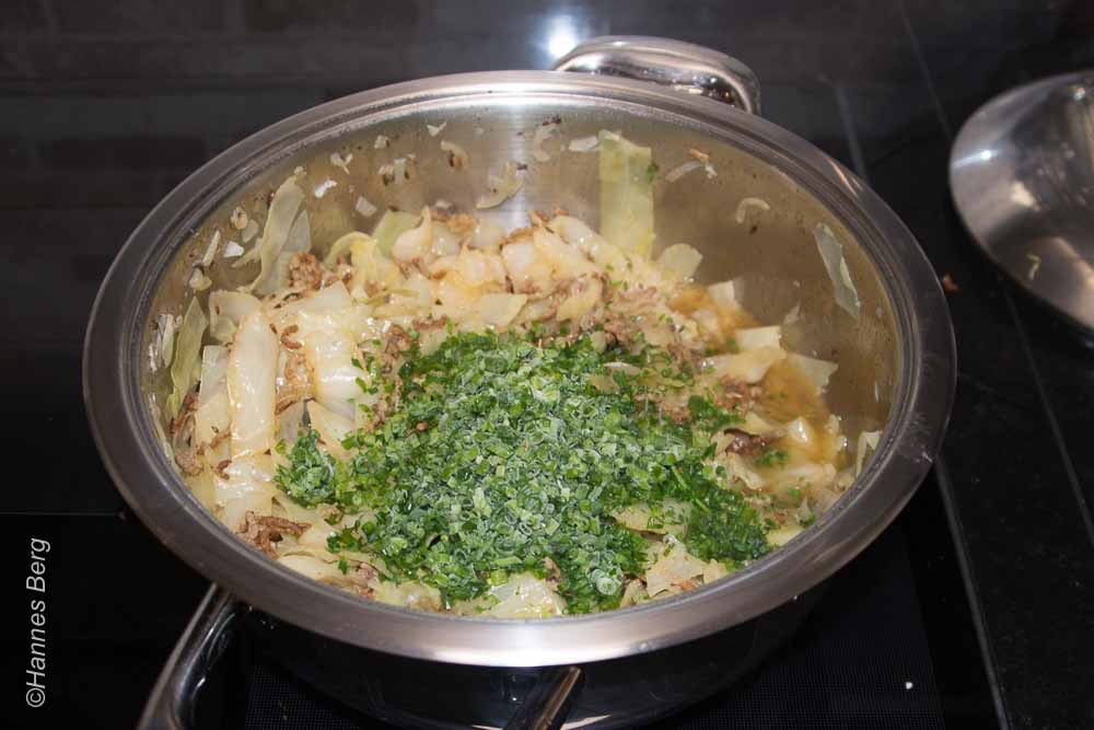 Weißkohltopf mit Hackfleisch – Schlabberkappes – der KOCHBLOG