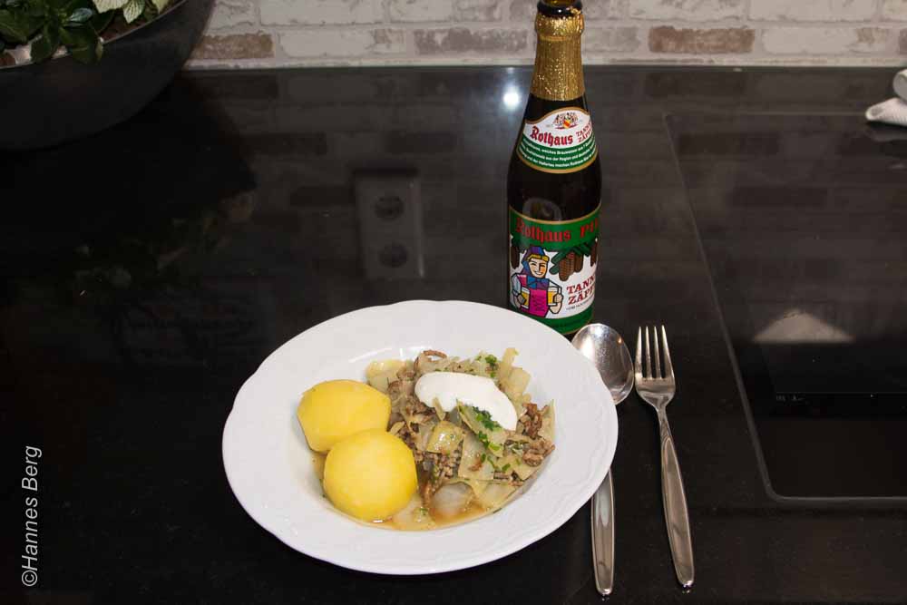 Weißkohltopf mit Hackfleisch – Schlabberkappes – der KOCHBLOG